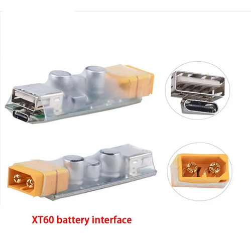 Cargador Para Dispositivos Desde Una Batería Lipo 3-6c Xt60