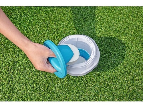Clorador Flotable Para Alberca Con Guante Protector