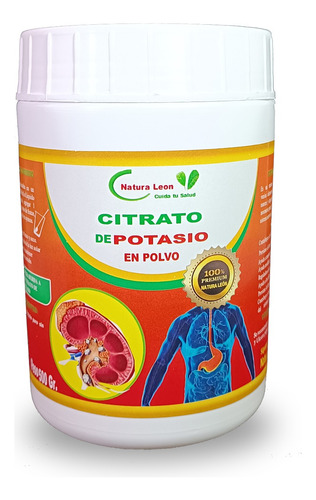 Citrato De Potasio Alemán 500 Gr