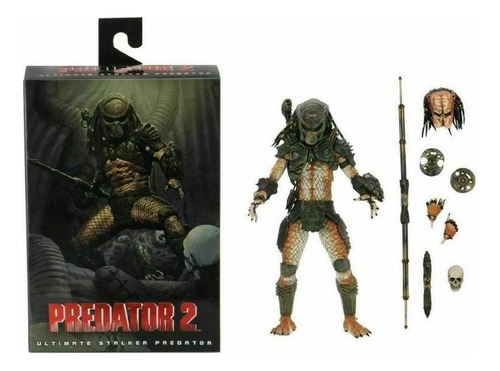Figura Predator 2 Stalker Depredador Ultimate Neca