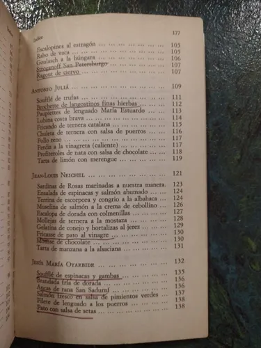 Cien Recetas Magistrales 10 Grandes Chefs Cocina Española (Usado)