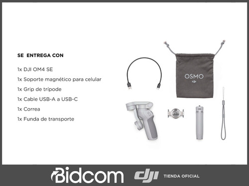 Imagen 8 de 10 de Gymbal Estabilizador Celular Profesional Dji Osmo 4 Mobile