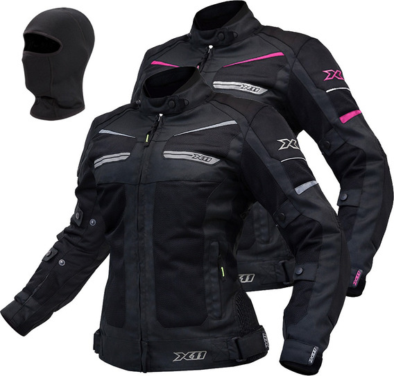 jaqueta feminina moto com proteção