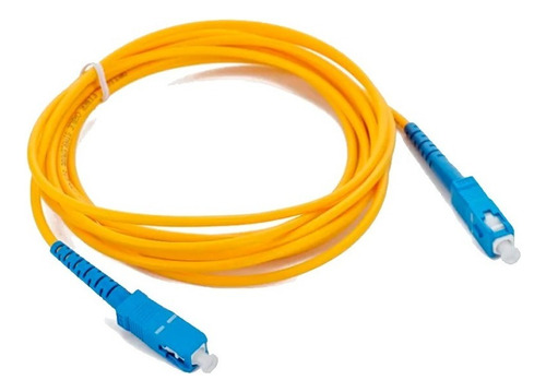 Cable Fibra Optica 5m Patchcord Internet Router Antel Modem