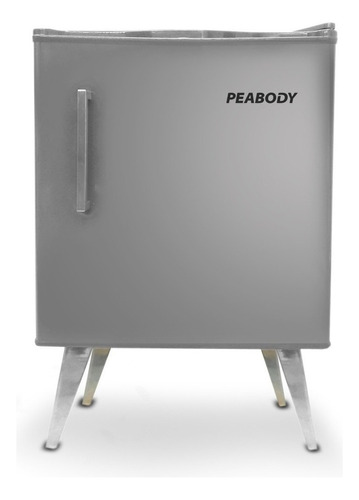 Heladera minibar Peabody Vintage 48RVI gris 50L 220V