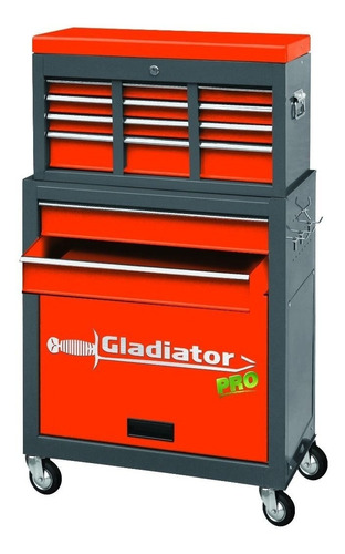 Set De Dos Gabinetes Caja Para Herramientas Gladiator Gh7001