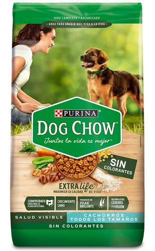 Alimento Dog Chow Cachorro Extra Life 2 Kg