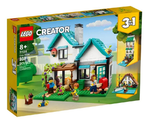 Lego 31139 Creator Creador 3 En 1 Casa Confortable