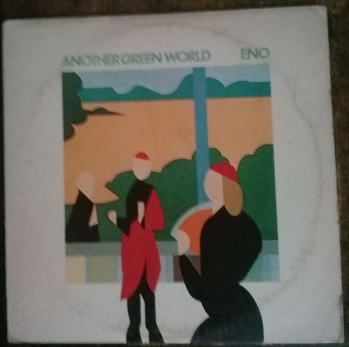 Lp Vinil (vg/+) Brian Eno Another Green World Re Ed Us 1982