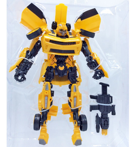 Imagen 6 de 10 de Muneco Auto Transformers Amarillo Bumblebee Nvo 151a Bigshop