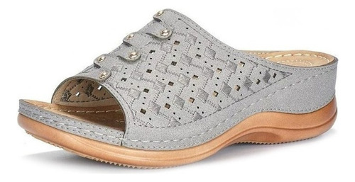 Ortopédico Toe Sandalias Mujeres Casual Hueco Sandalias Sóli