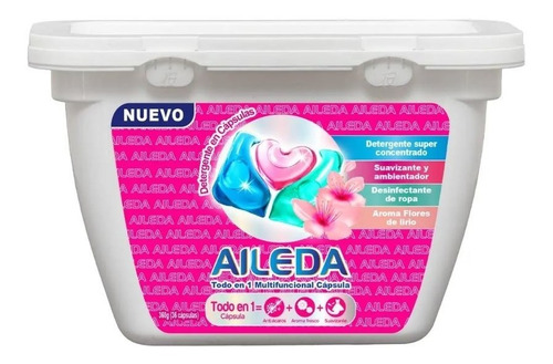 Detergente En Capsulas Premium Aileda (36 Capsulas)