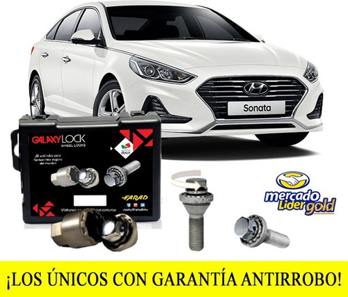 Birlos De Seguridad Galaxylock Sonata Premium Garantia 100%