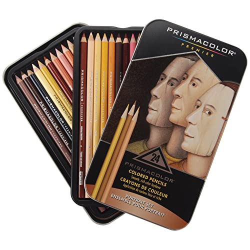 Prismacolor 2508r Premier - Lata Para Retratos, 24 Colores S