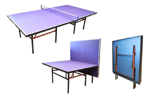 Mesa De Ping Pong Con Paletas Y Red Accesorios