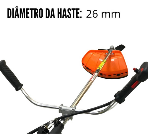 Roçadeira Gasolina Multifuncional 63cc 5x1 Enxada Rotativa