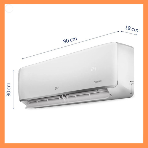 Aire Acondicionado Split Bgh Bs35wccr Frío/calor 3000f 3500w