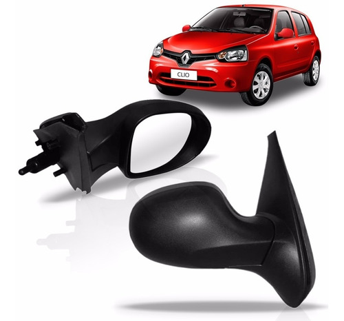 Retrovisor Clio Renault 2012 2013 2014 2015 Manual Direito