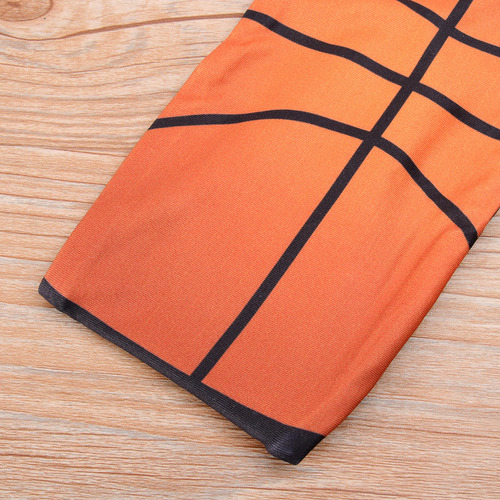Diadema Deportiva Con Estampado De Baloncesto, De Secado Ráp