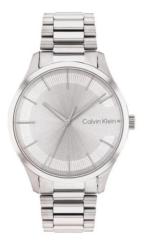 Reloj Calvin Klein Iconic Bracelet 35 Mm Plateado
