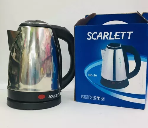 Jarrilla Eléctrica Plástica para Hervir Agua Scarlett - Royaltexsa