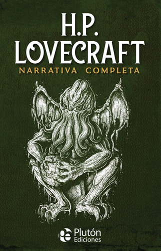 Libro Narrativa Completa H.p. Lovecraft Plutón