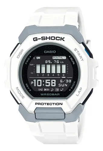Relógio Digital Casio G-Shock G-Squad GBD-300-7DR Masculino
