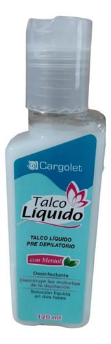 Talco Liquido Pre-depilatorio Con Mentol 120ml Cargolet