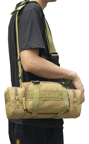 Bolso De Hombro Táctico Molle Belt Riñonera Para Hombre