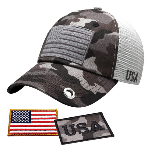 Gorra De Béisbol Con Cierre Trasero De Malla Unisex Sin Cons