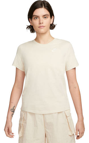 Camiseta Nike Mujer Dx7902-125 Beige