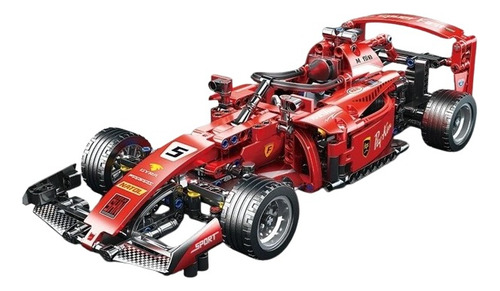 Rompecabezas Puzzle 3d Auto De Carrera Formula 1 Bloques Peq