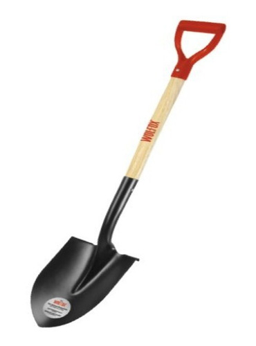 Pala Redonda Mango Corto Mango De Madera T