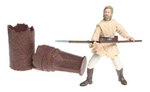 Figura De Acción De Obi-wan Kenobi Luchando Contra Acklay