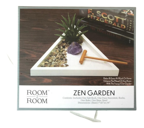 Jardín Zen Mini Meditación Y Tranquilidad Suculenta
