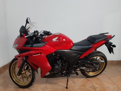 Imagem 4 de 10 de Honda Cbr 500r Vermelha 2014