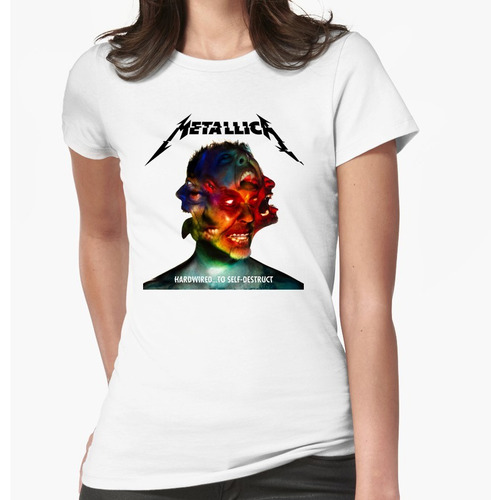 Camisetas Heavys Nuevas De Metallica Portada Del Disco