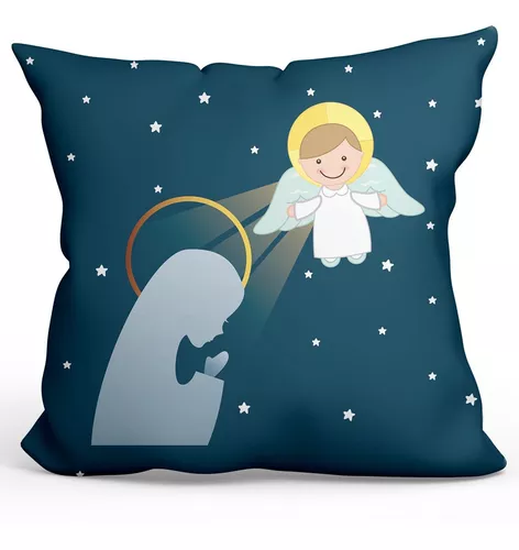 Almohada infantil Mira de lana virgen