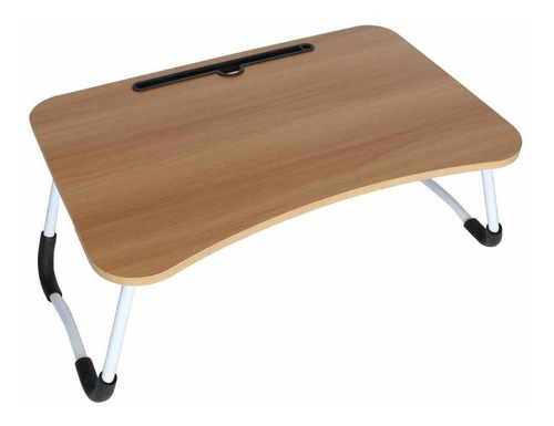 Saturey Folding Leg Lazy Desk Portable Bed Tray Table Pc
