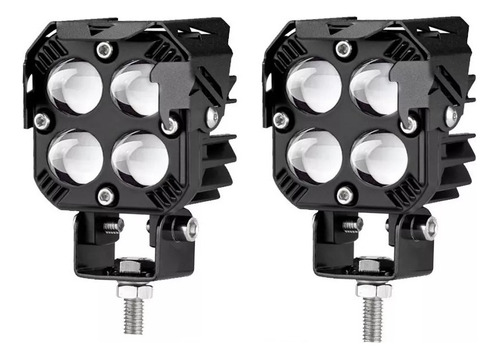 Kit De Faros Led De 60w 12000 Lm Para Luces Altas/bajas