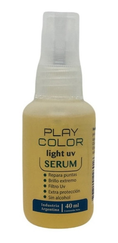 Serum Reparador De Puntas Play Color Light Uv X 40ml