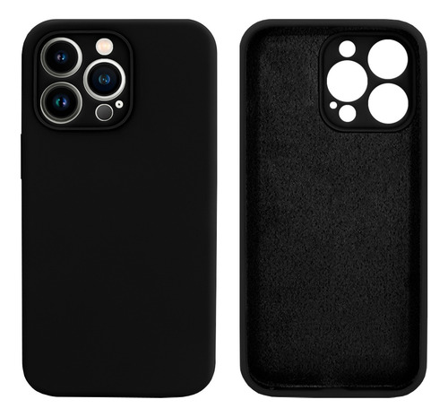 Capinha Silicone Protect Cam Compatível Com iPhone 13 Pro