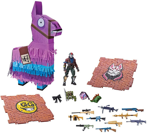 Fortnite Llama Loot Birthday  Accesorios Y Figuras 23 Piezas