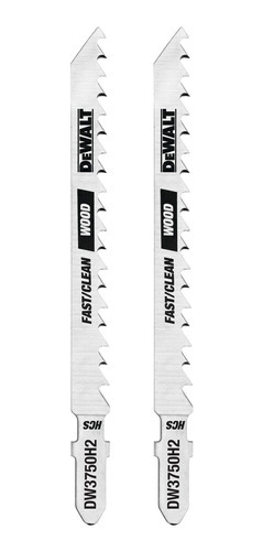 Imagen 1 de 4 de Segueta Para Caladora Acero Alto Carbono 4'' Dewalt Dw3750h2