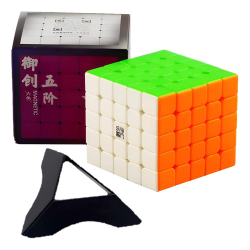 Cubo Rubik 5x5 Yj Magnético Moyu Speed Cube 