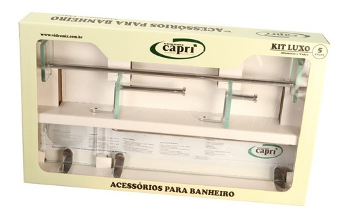 Kit De Acessórios 5 Peças Vidromix/capri Tp-2 Luxo