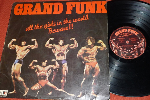 Jch- Grand Funk All The Girls In The World Beware Lp Rock