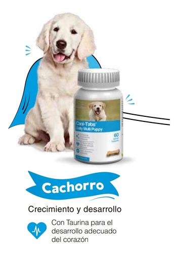 Vitaminas Cachorro Cani-tabs Puppy Suplemento Perros