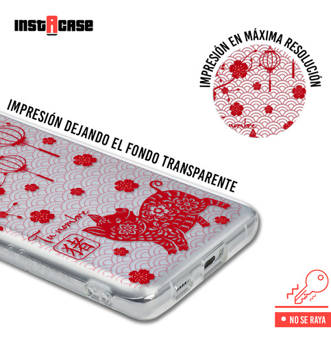 Funda Para Xiaomi Horóscopo Chino Cerdo Con Tu Nombre