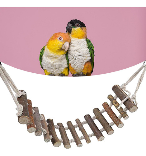 Escalera De Cuerda Para Pájaros, Puentes Con Escaleras Para